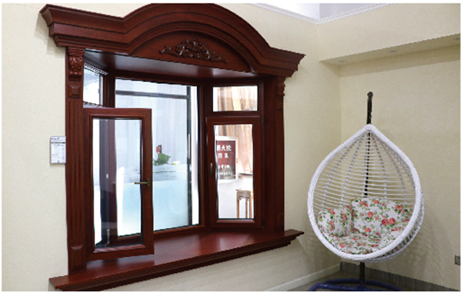 Energy-saving inward tilt-turn casement window of aluminum-wood broken bridge(series LM75)